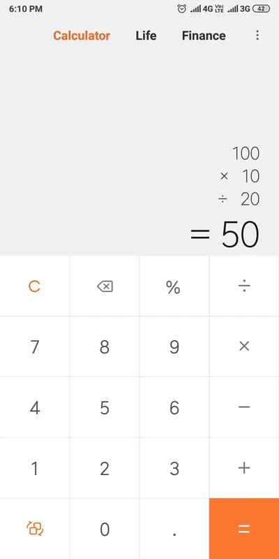 Mi Calculator — スクリーンショット 2
